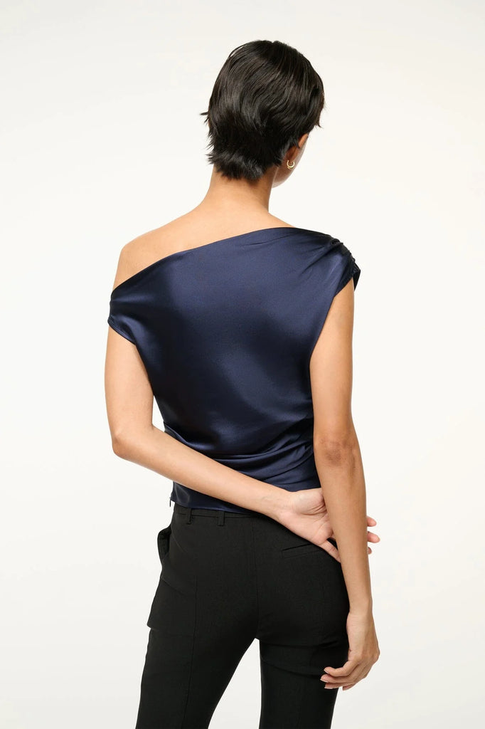 Phare Silk Top Navy