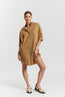Classic Chiara Shirt Dress Toffee
