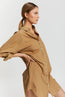 Classic Chiara Shirt Dress Toffee