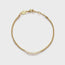 Bead & Gem Bracelet Pearl