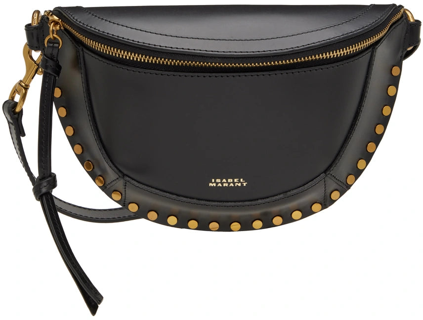 Skano Leather Crossbody Bag Black
