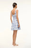 Wells Mini Dress Blue Toile