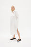 Chiara Maxi Shirt Dress White