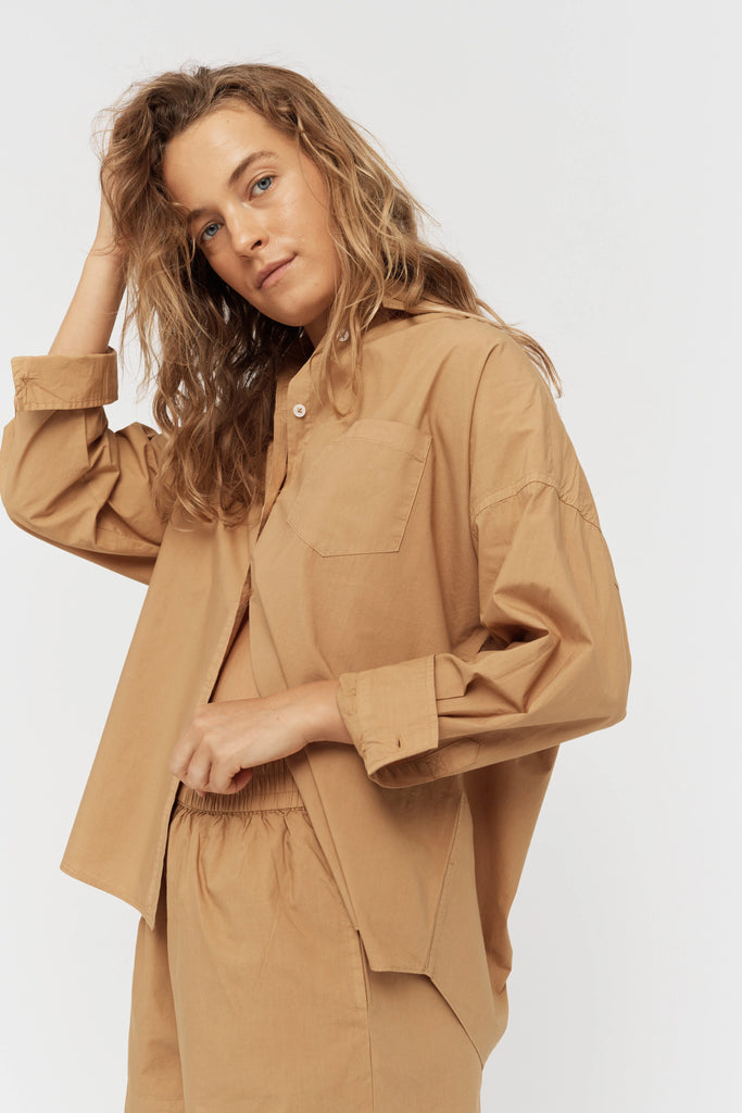 Chiara Shirt Toffee