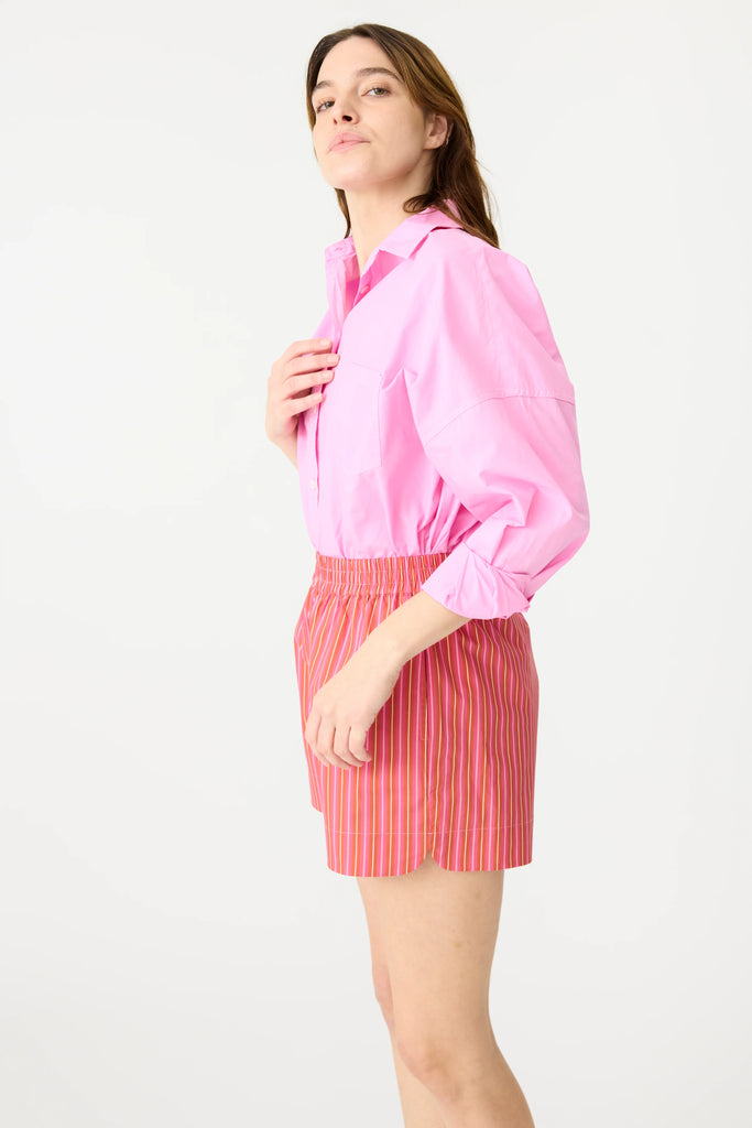 Chiara Cotton Shorts Multi Stripe