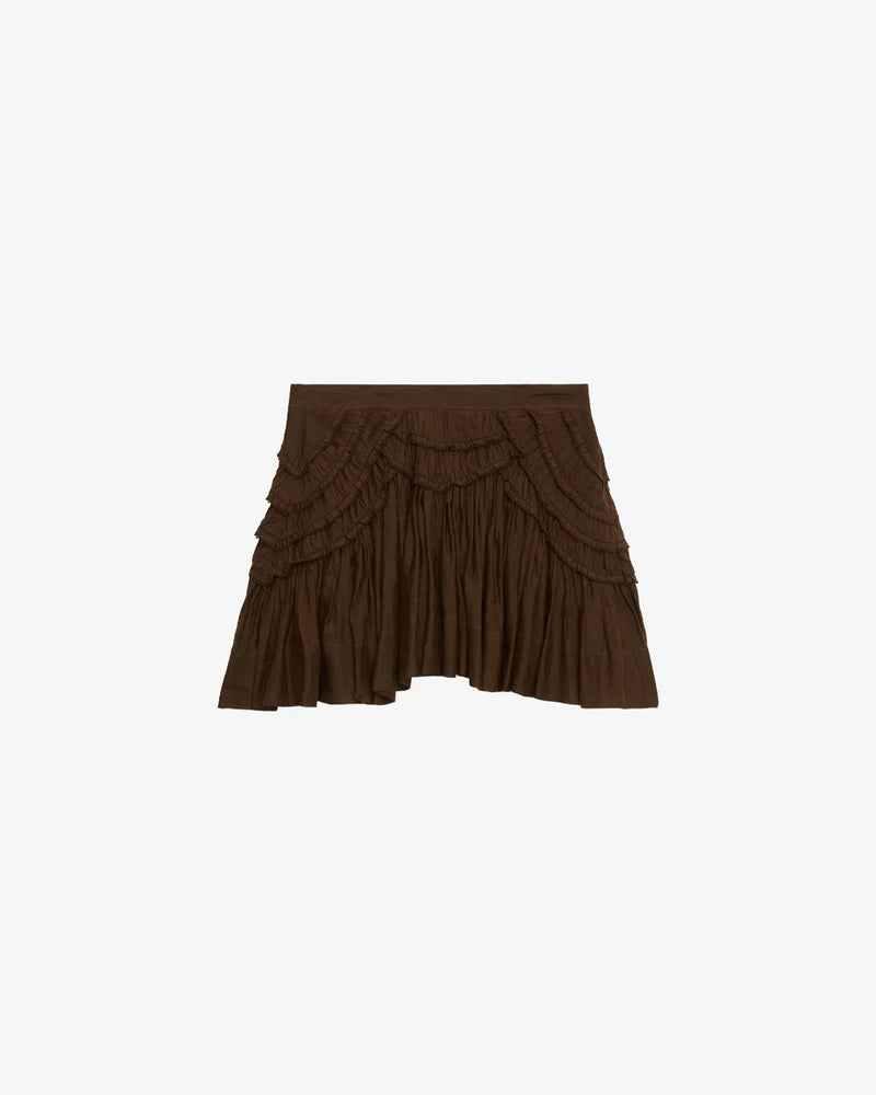 Ceola Skirt Dark Khaki