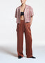Aurelia Silk Twill Trouser