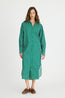 Chiara Maxi Dress Verdant Pink Navy