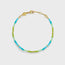 Tie Dye Bracelet Aqua