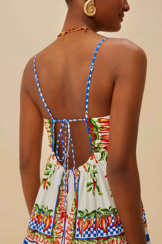 Picnic Peppers Mini Dress