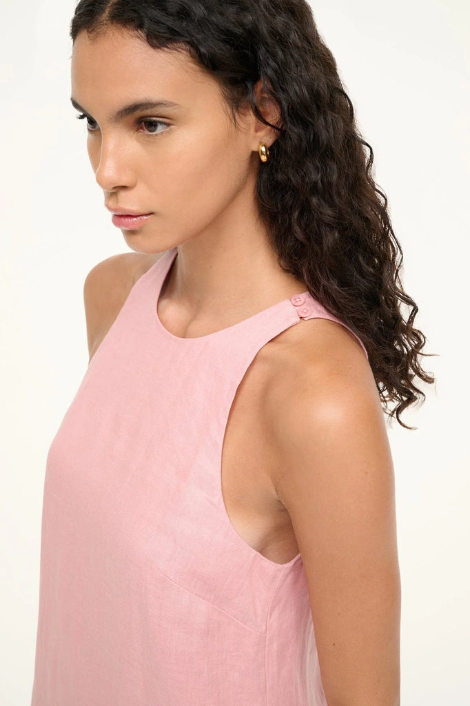 Mika Linen Dress Blush