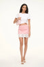 Margaux Linen Skirt Blush