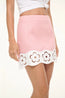 Margaux Linen Skirt Blush