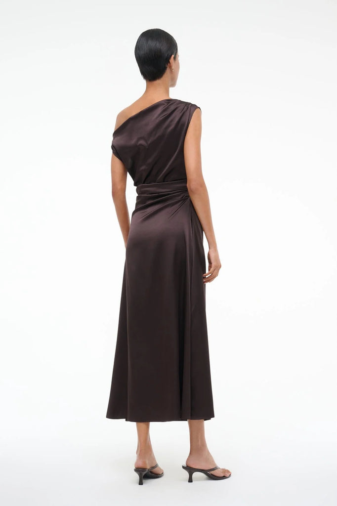 Phare Silk Dress Earth