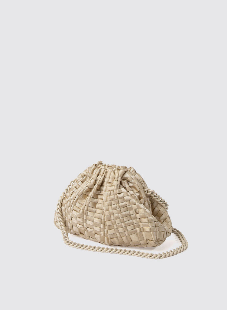 Mini Game Ribbon Satin Gold