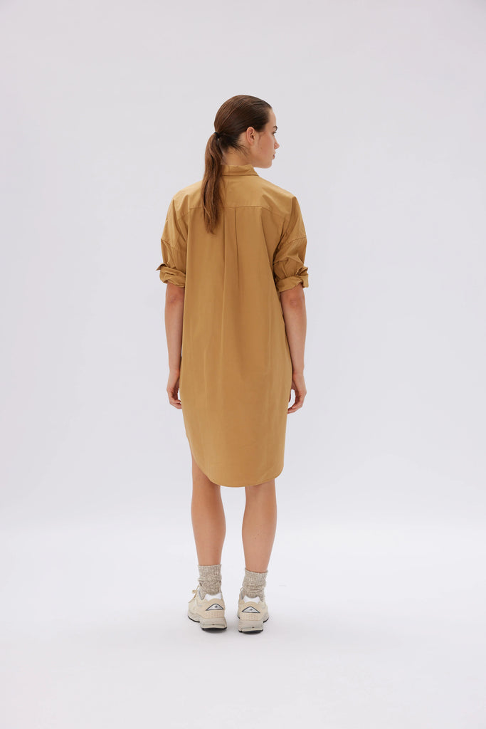 Classic Chiara Shirt Dress Toffee