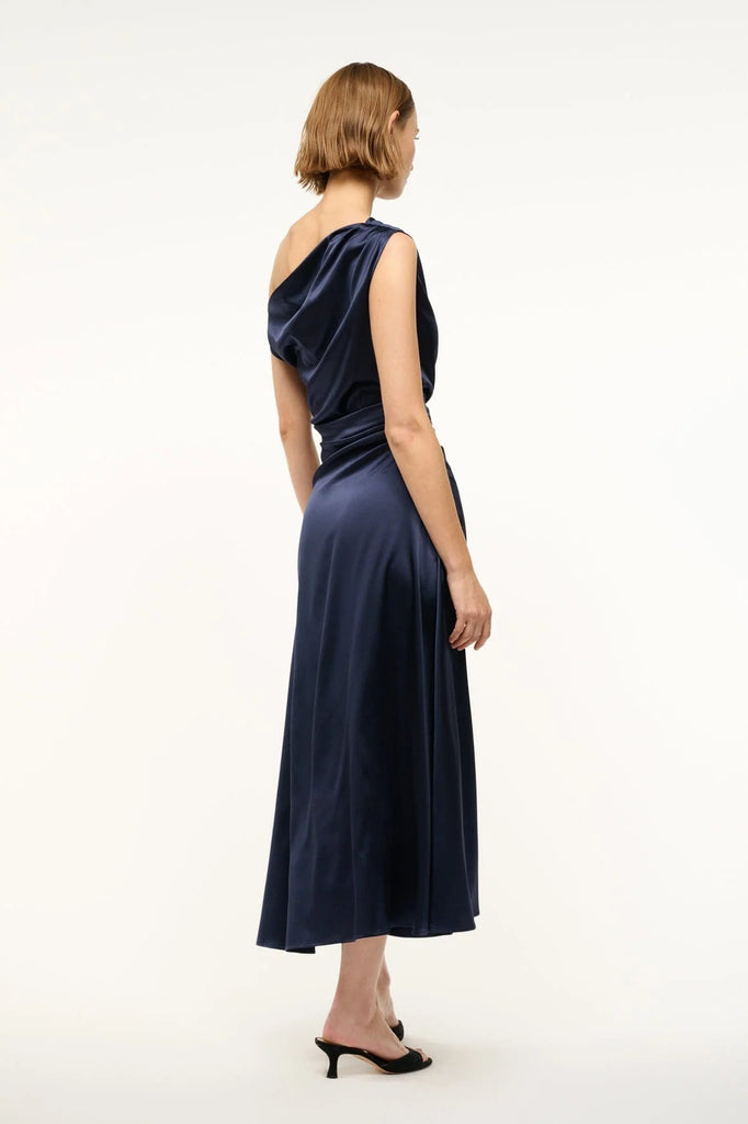 Phare Silk Dress Navy