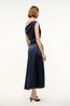 Phare Silk Dress Navy