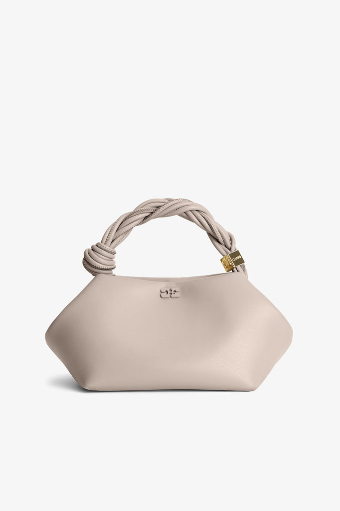 Ganni Bou Bag Small Light Grey