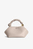 Ganni Bou Bag Small Light Grey