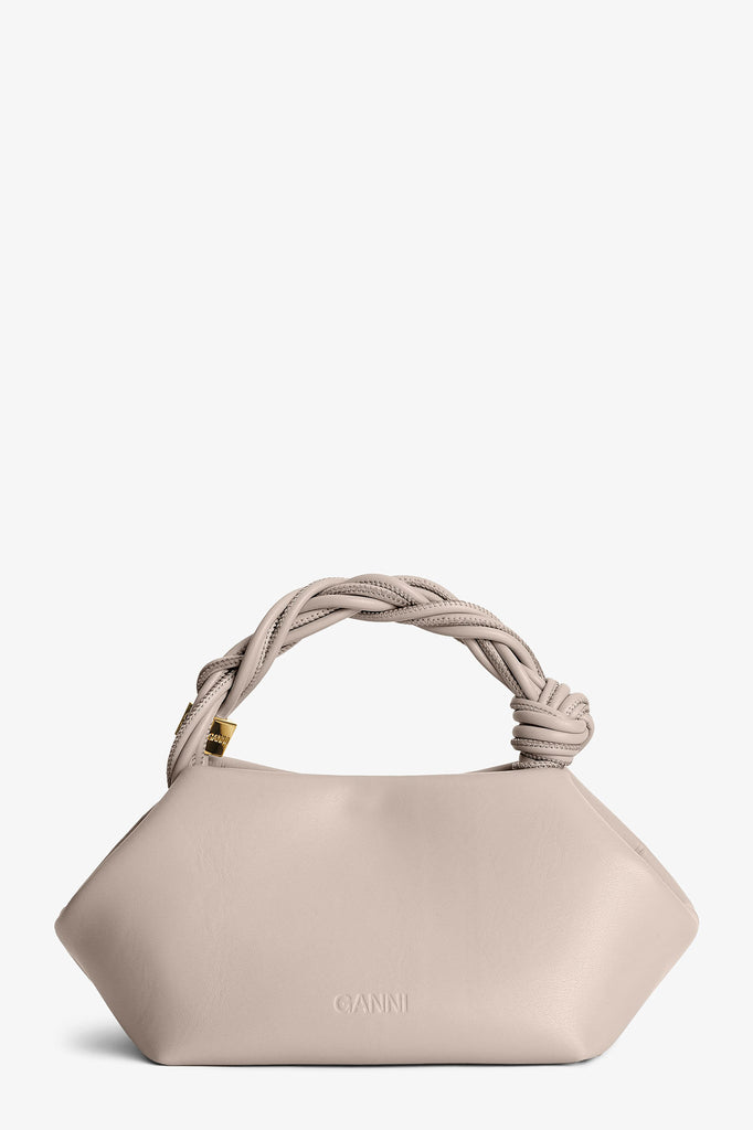 Ganni Bou Bag Small Light Grey