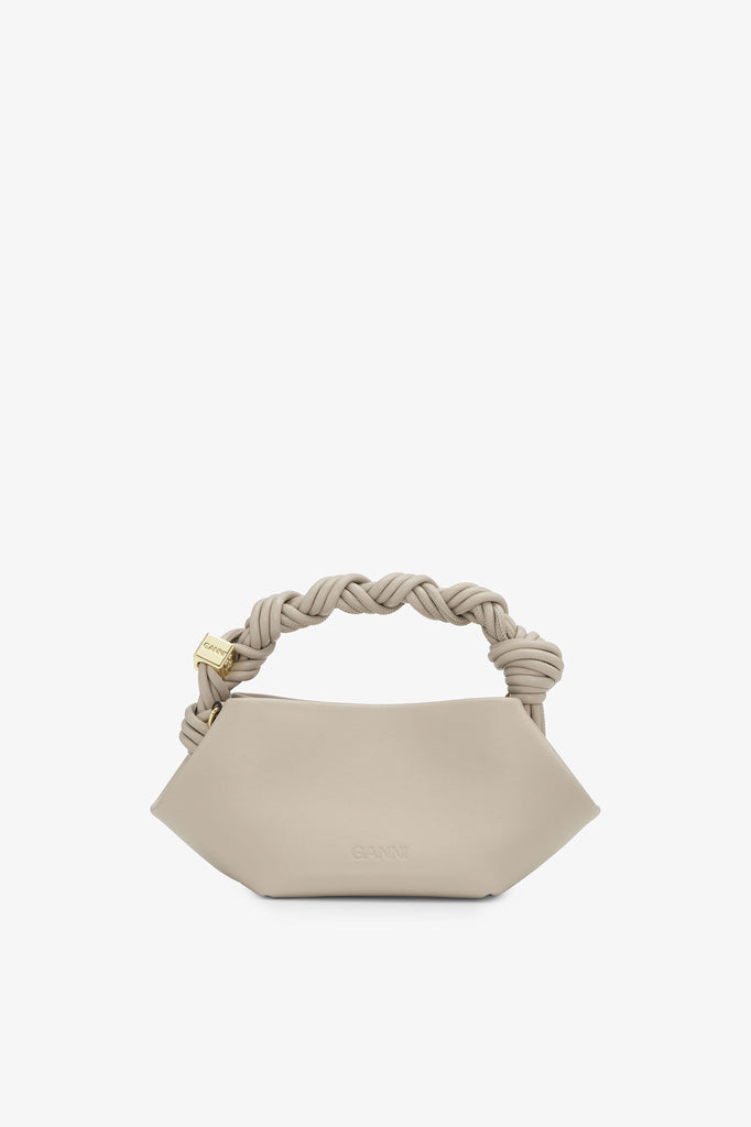 Ganni Mini Bou Bag Light Grey