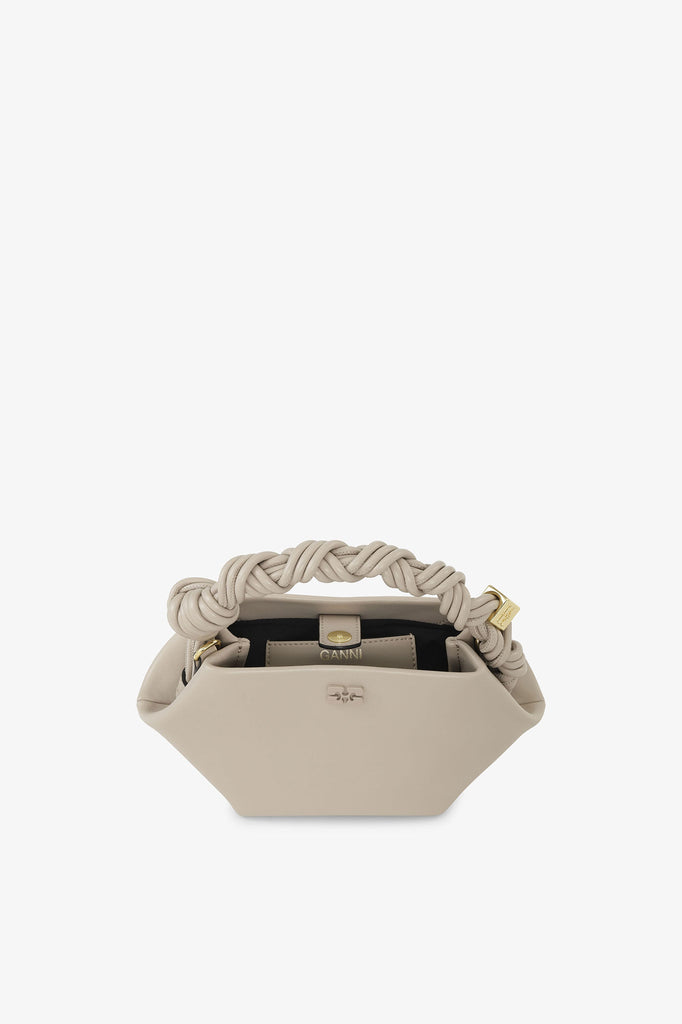 Ganni Mini Bou Bag Light Grey