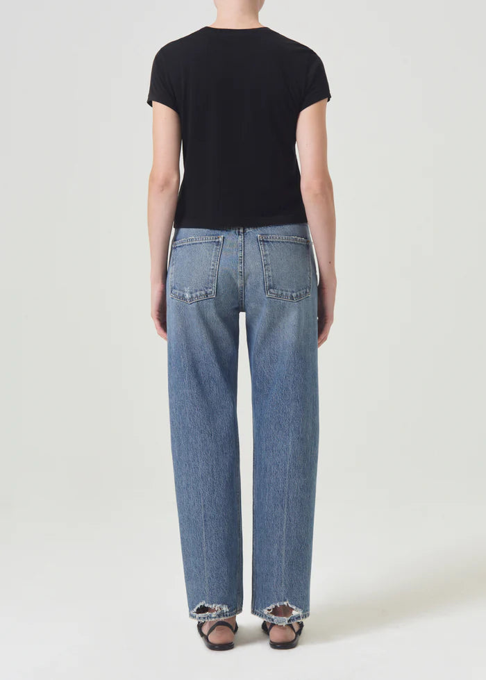 Adine Shrunken Tee Black