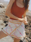 Aurora Wrap Mini Skirt