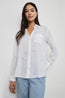 Charli Shirt Pink Palm Stripe