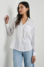 Charli Shirt Pink Palm Stripe