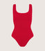Square Neck Swim Red