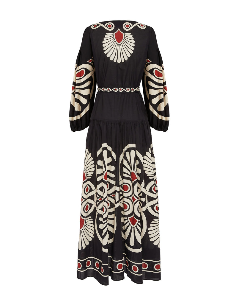 Viviana Dress Madallion Placée