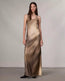 Satin Maxi Dress