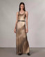 Satin Maxi Dress