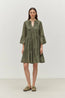 Symbol Midi Dress Khaki