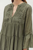 Symbol Midi Dress Khaki