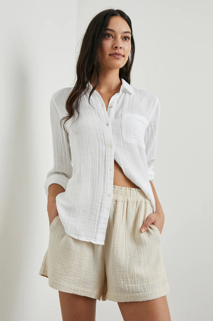 Ellis Shirt White