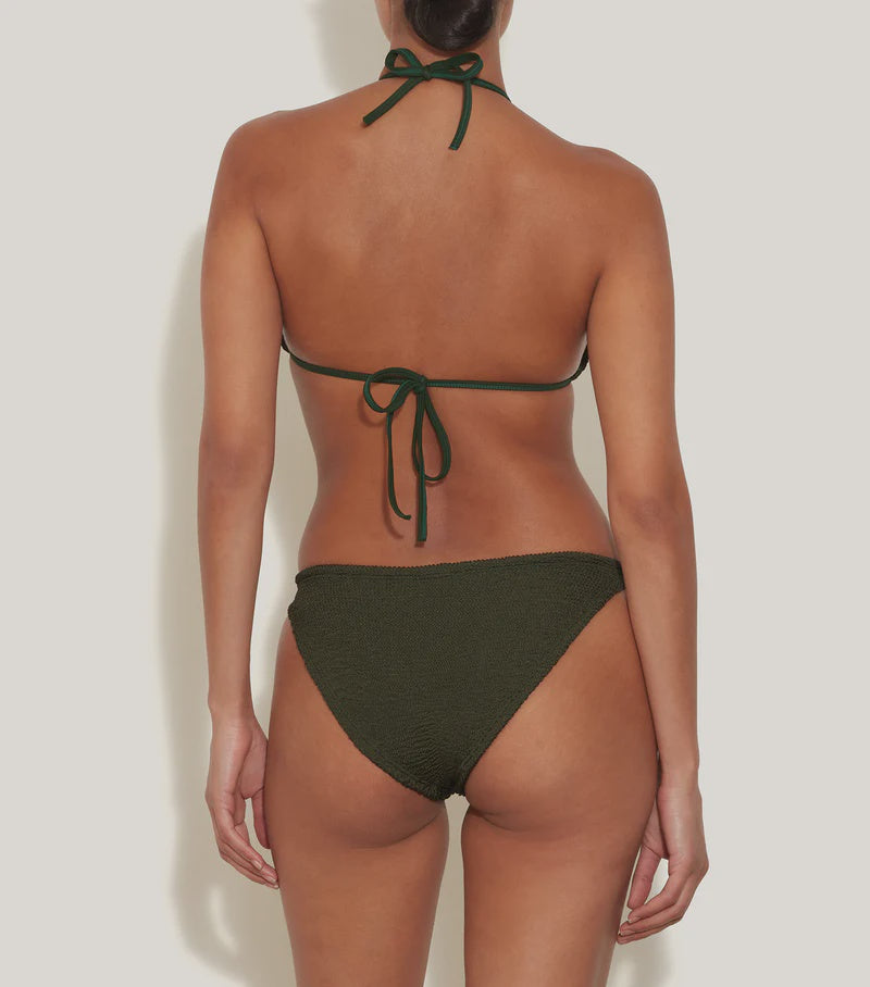 Eva Bikini Metallic Khaki