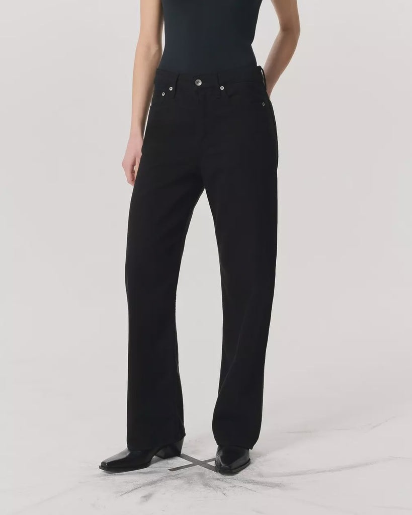 Featherweight Logan Wide-Leg Jean Black