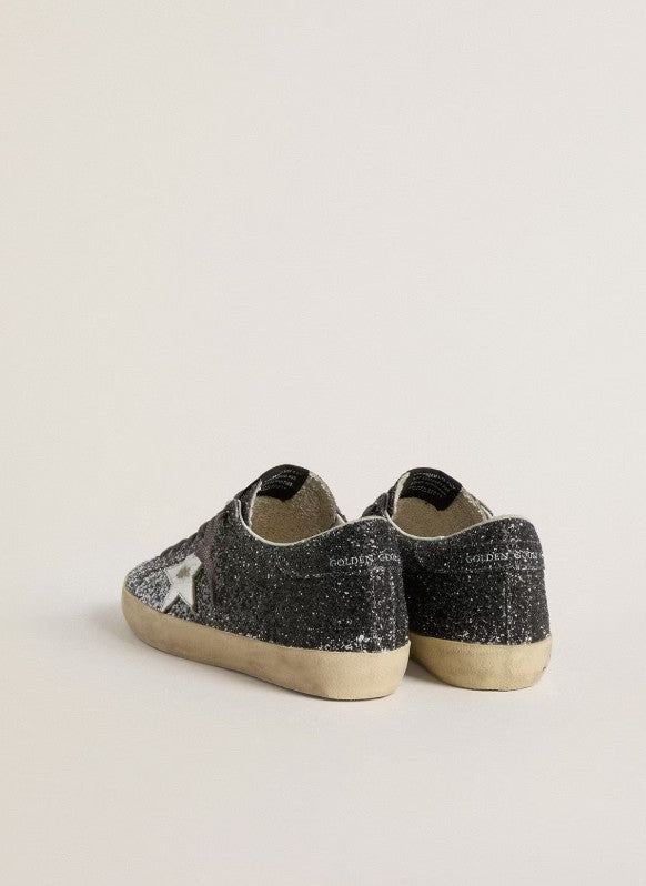 Superstar Sneaker Love You Silver Glitter