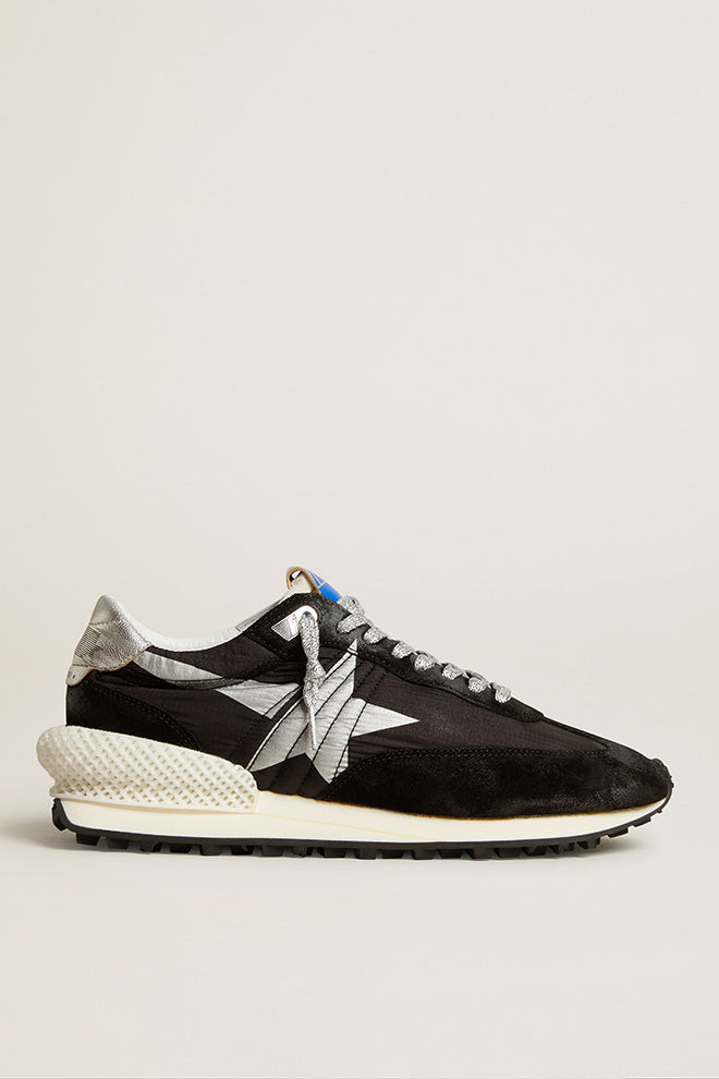 Running Marathon Black Silver