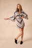 Gia Mini Dress Dark Chocolate