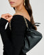 Alexandra Petite Drawstring Black