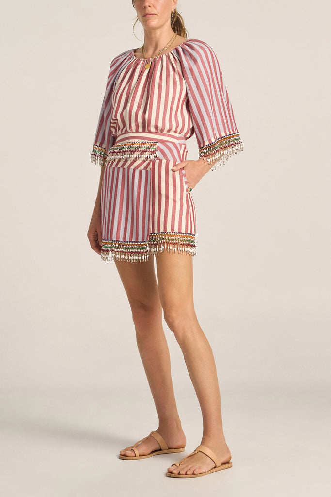 Hymen Skirt Oia Stripe