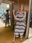 Neve Dress Dark Chocolate