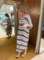 Neve Dress Dark Chocolate