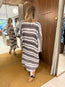 Neve Dress Dark Chocolate