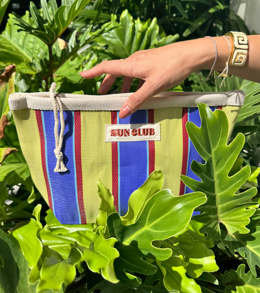 The Pouch Amalfi Stripe