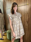 Leazali Dress Ecru